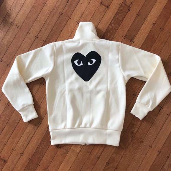 comme des garcons track top